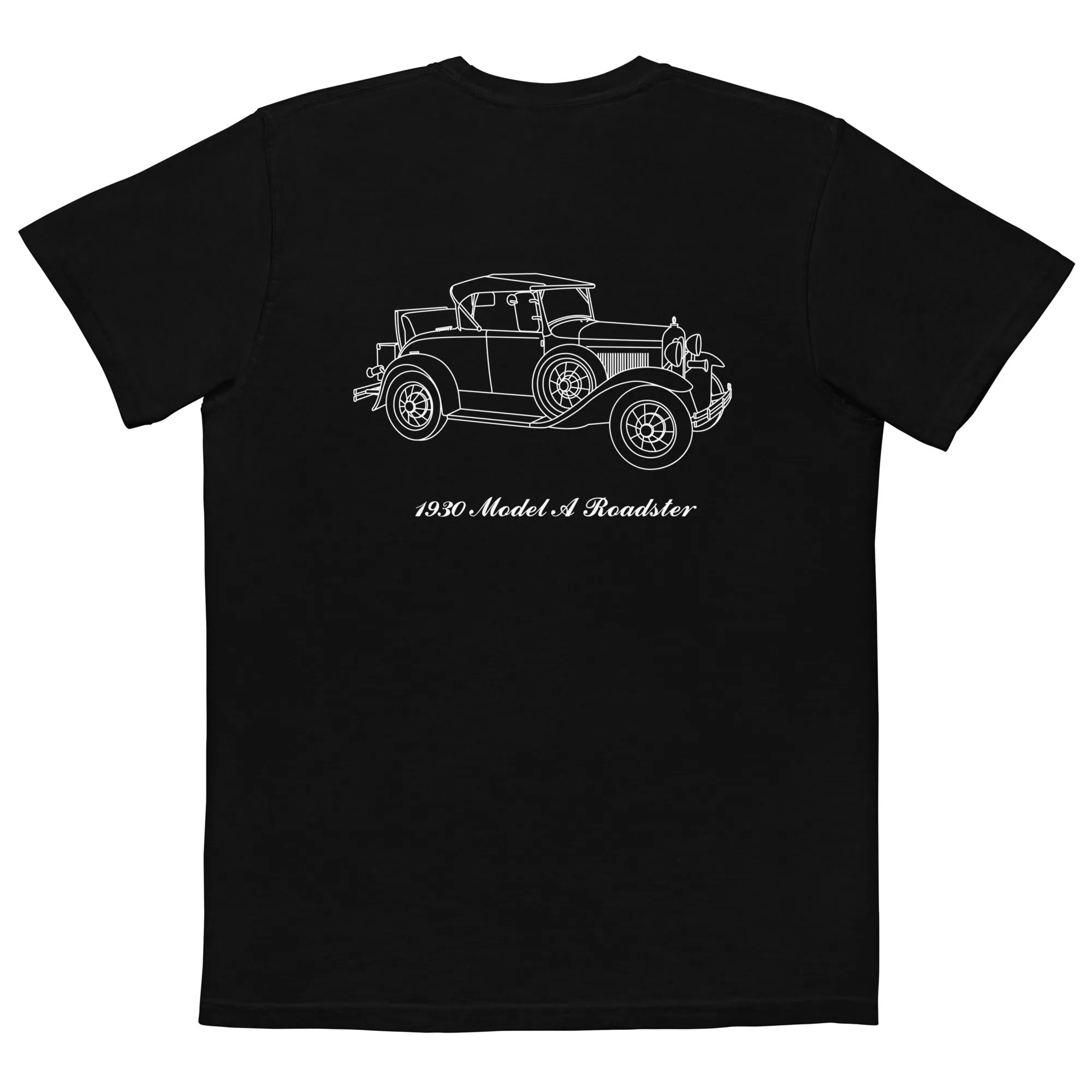 1930 Roadster Black Pocket T-Shirts