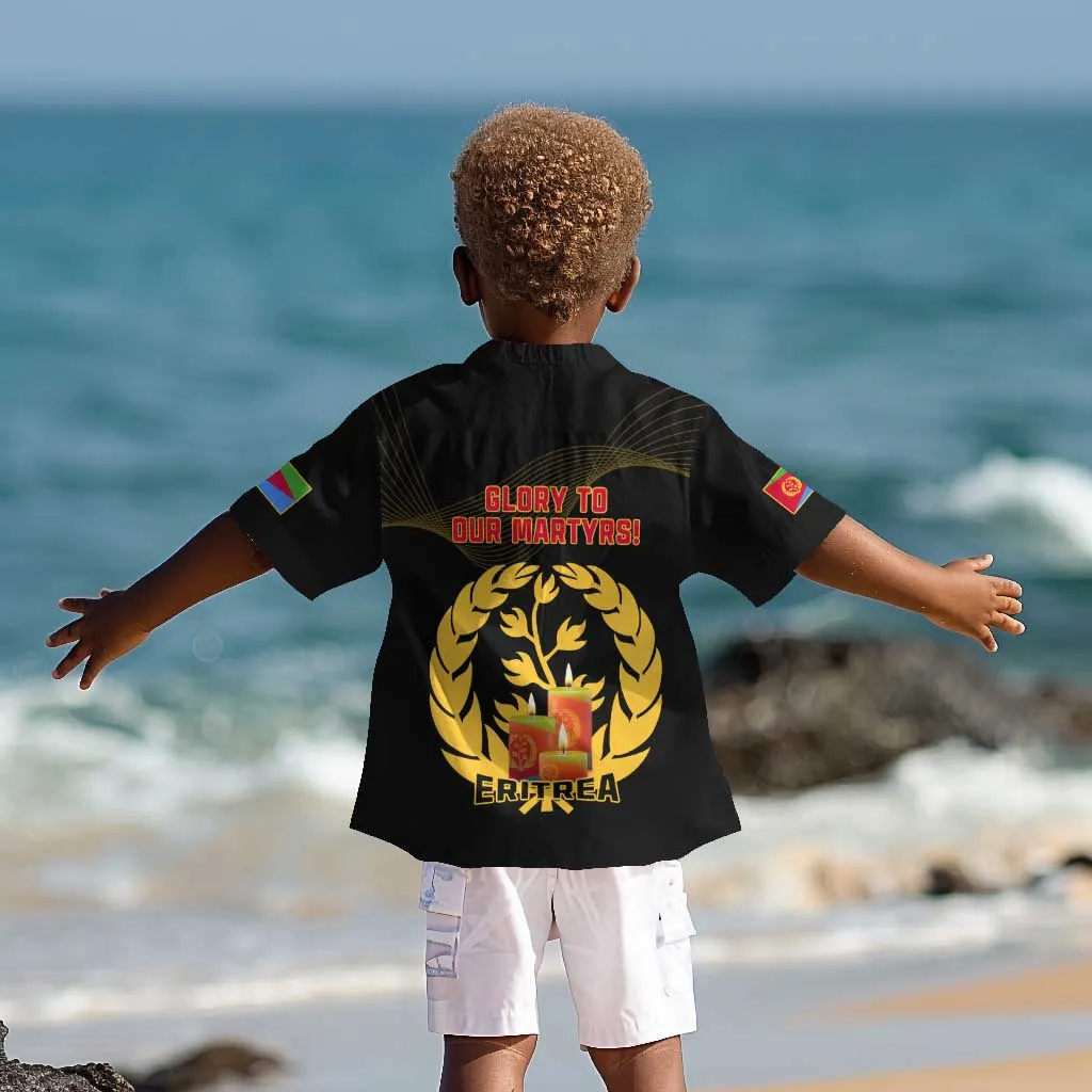 20 June Eritrea Martyrs Day Kid Hawaiian Shirt Glory To Our Martyrs LT14
