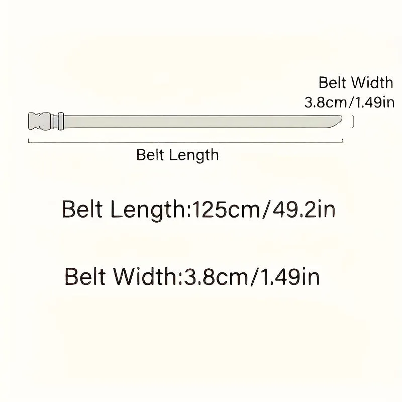2pcs Tactical Belts with Quick Release Buckles Durable Nylon Stylish & Versatile