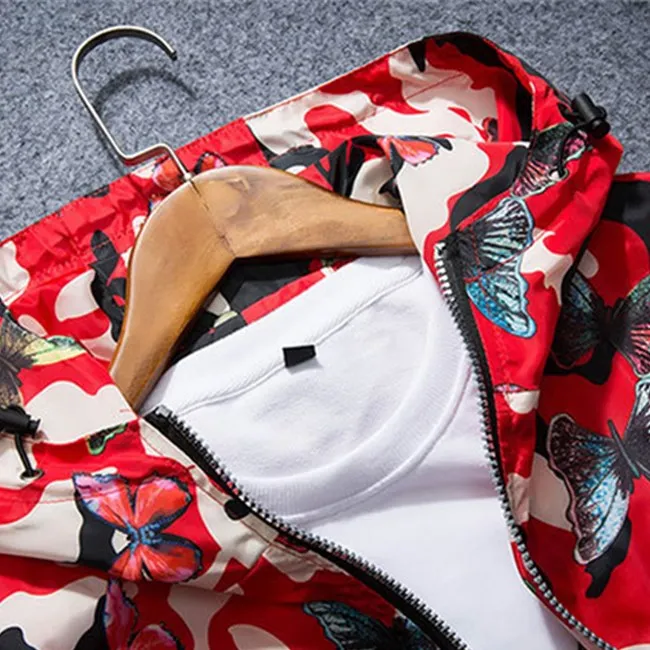 30 Pieces) Mens Casual Camouflage Print Autumn Jacket