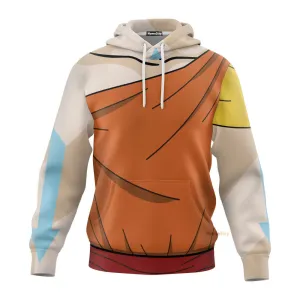 3D The Last Airbender Aang Outfit TZip Hoodies Tshirt SweatShirt Hoodie QT308931