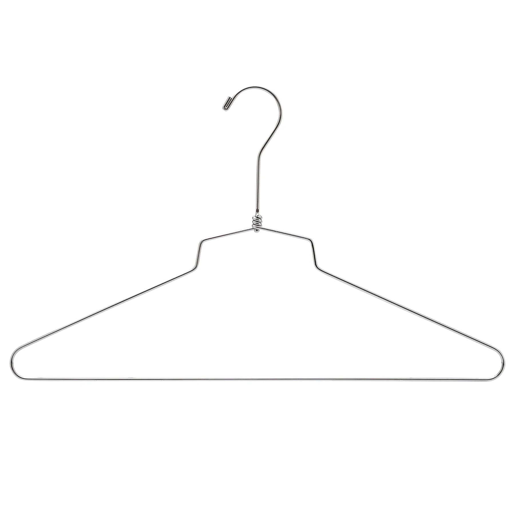 43cm Metal Suit Hanger With Bar (3.5mm thick) Sold in Bundles of 25/50/100