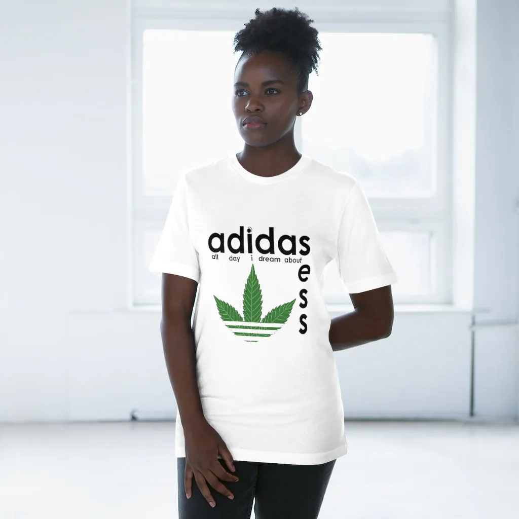 Adidas - inspired SESS Deluxe T-shirt (white)