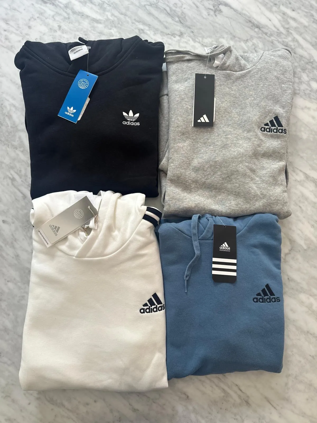 Adidas Men's/Hombre Hoodies/Sudaderas Mix/Surtido al por Mayor - Precio por unidad: $24.50 USD