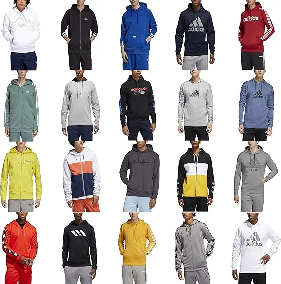 Adidas Men's/Hombre Hoodies/Sudaderas Mix/Surtido al por Mayor - Precio por unidad: $24.50 USD