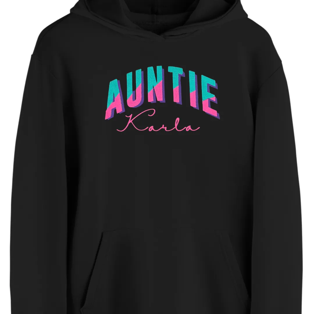 Adult Hoodie (w/ drawstrings) half and half