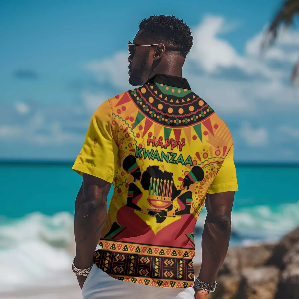 Afro-Americans Kwanzaa Hawaiian Shirt African Pattern LT15