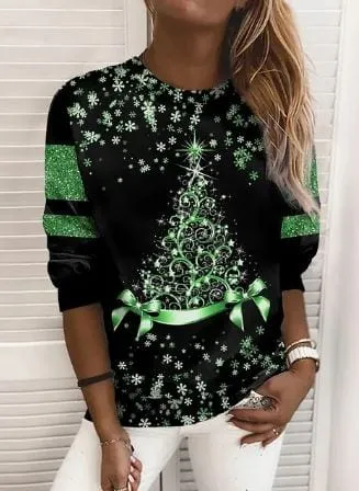Aira - elegant Christmas sweatshirt