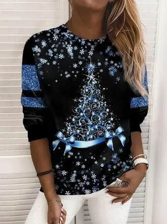 Aira - elegant Christmas sweatshirt