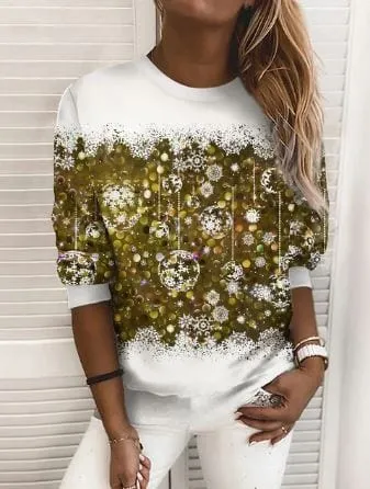 Aira - elegant Christmas sweatshirt