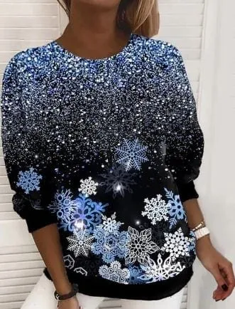 Aira - elegant Christmas sweatshirt