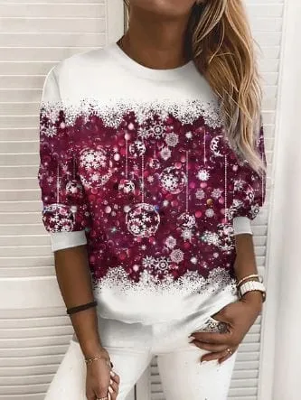 Aira - elegant Christmas sweatshirt