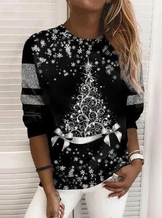 Aira - elegant Christmas sweatshirt