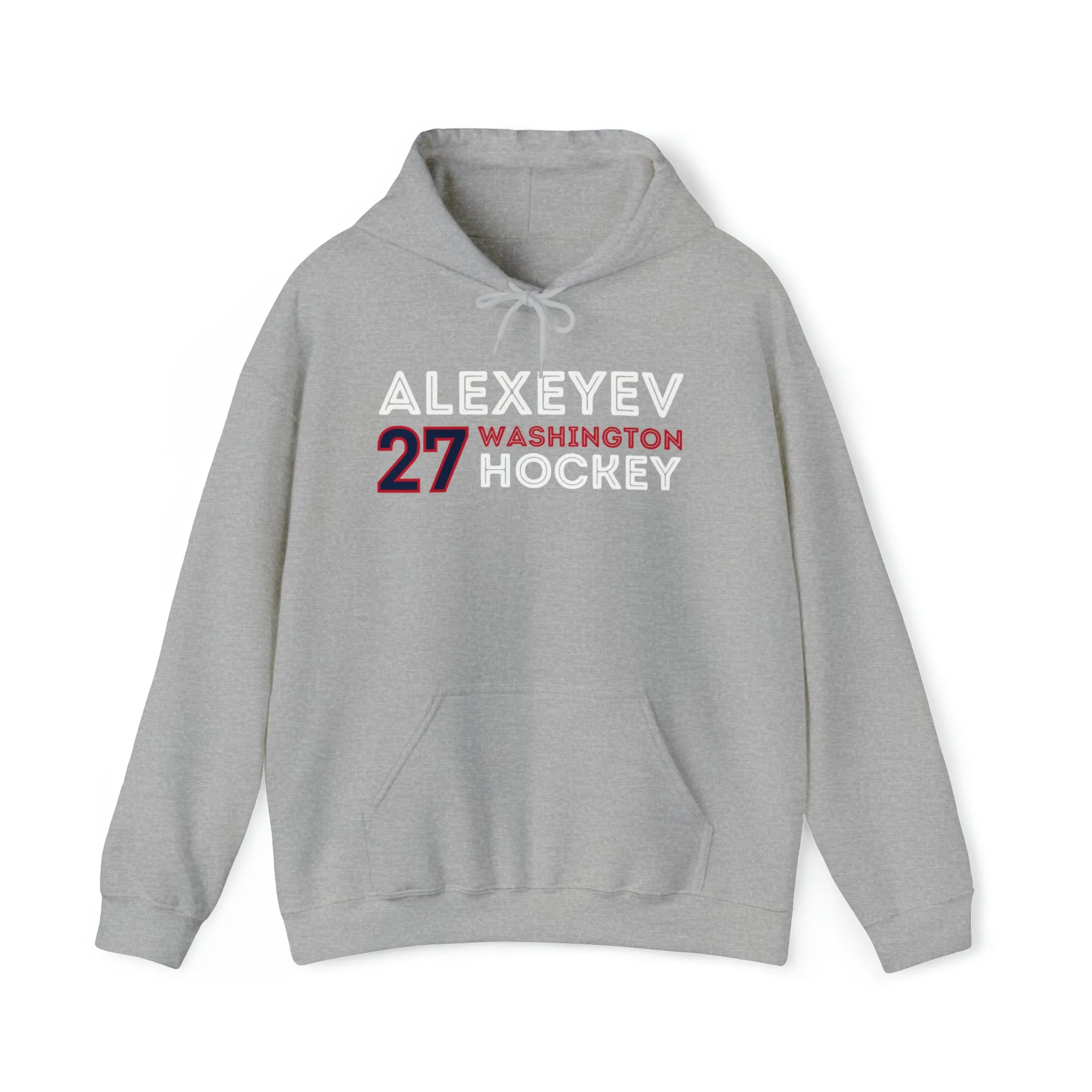 Alexeyev 27 Washington Hockey Grafitti Wall Design Unisex Hooded Sweatshirt