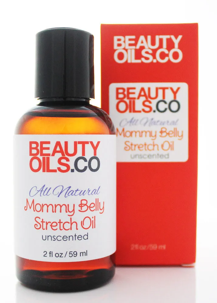 All Natural Mommy Belly Stretch Oil Unscented