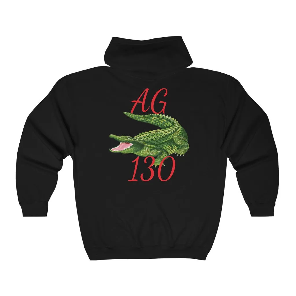 Altgeld Dirty 130 Finest Heavy Blend™ Full Zip Hooded Sweatshirt