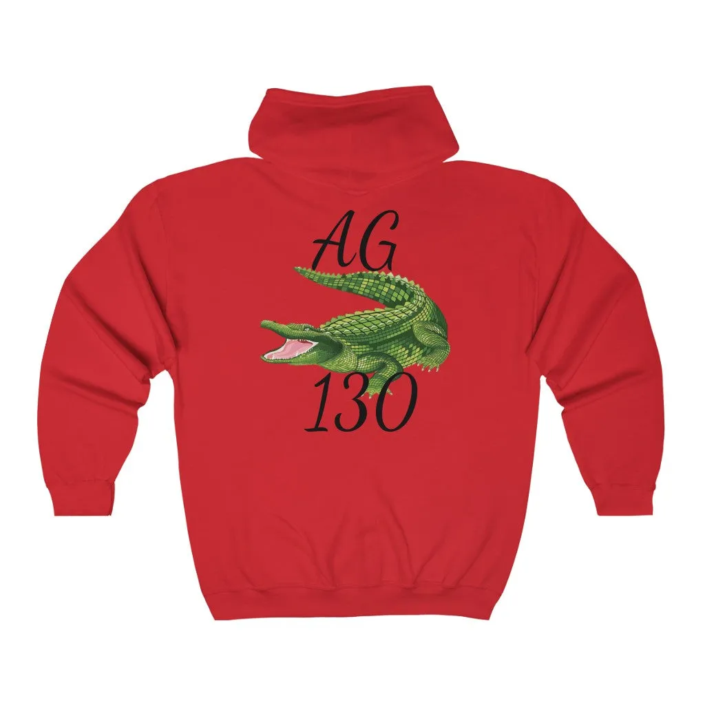 Altgeld Dirty 130 Finest Heavy Blend™ Full Zip Hooded Sweatshirt