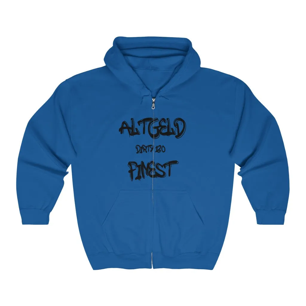 Altgeld Dirty 130 Finest Heavy Blend™ Full Zip Hooded Sweatshirt