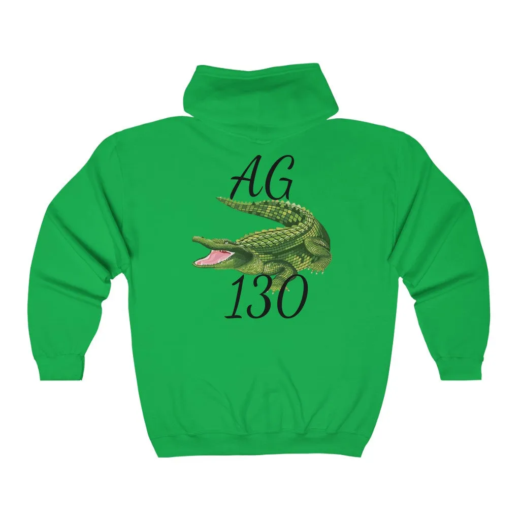 Altgeld Dirty 130 Finest Heavy Blend™ Full Zip Hooded Sweatshirt