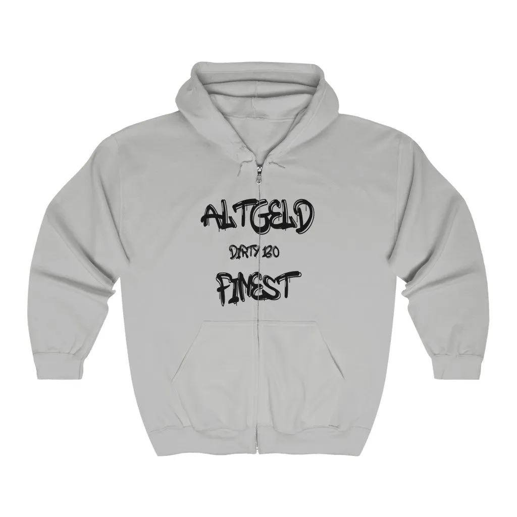 Altgeld Dirty 130 Finest Heavy Blend™ Full Zip Hooded Sweatshirt