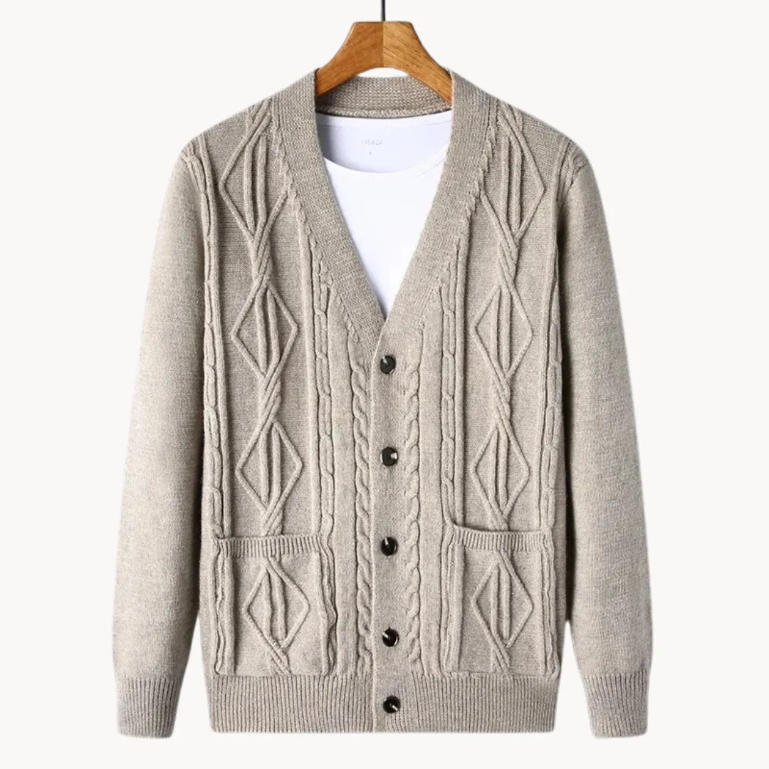 Amedeo - refined ribbed men's vest