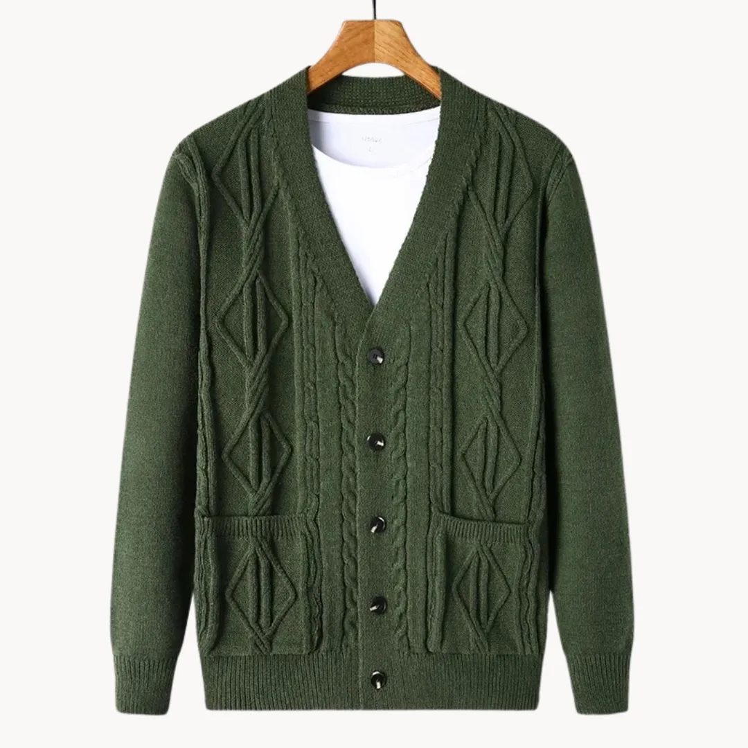 Amedeo - refined ribbed men's vest