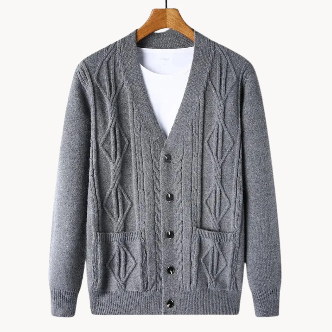 Amedeo - refined ribbed men's vest