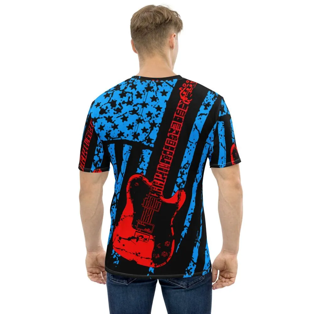 Americana T All-Over-Print Guitar T-Shirt by AxeDr.