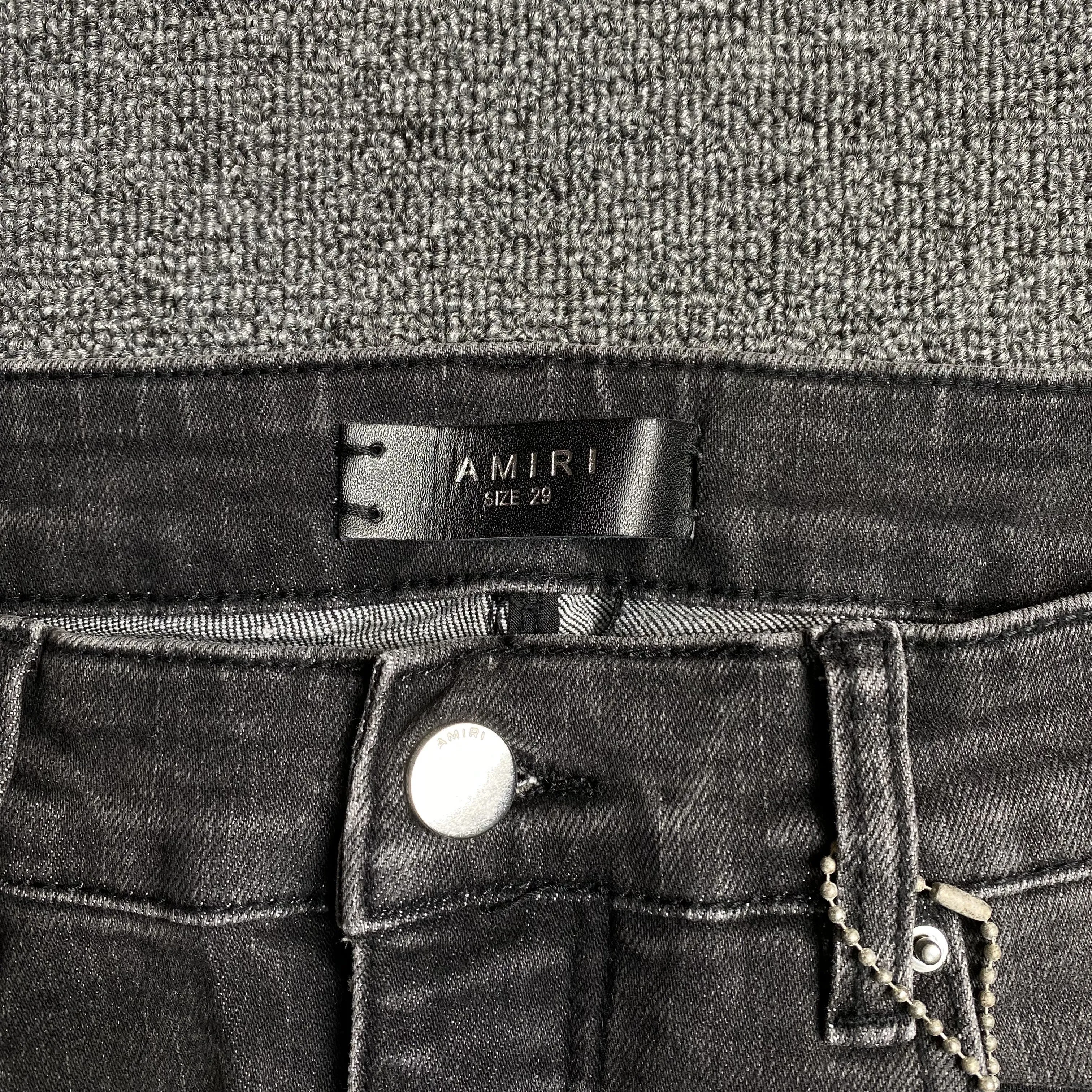AMIRI SLASH SLIM JEANS