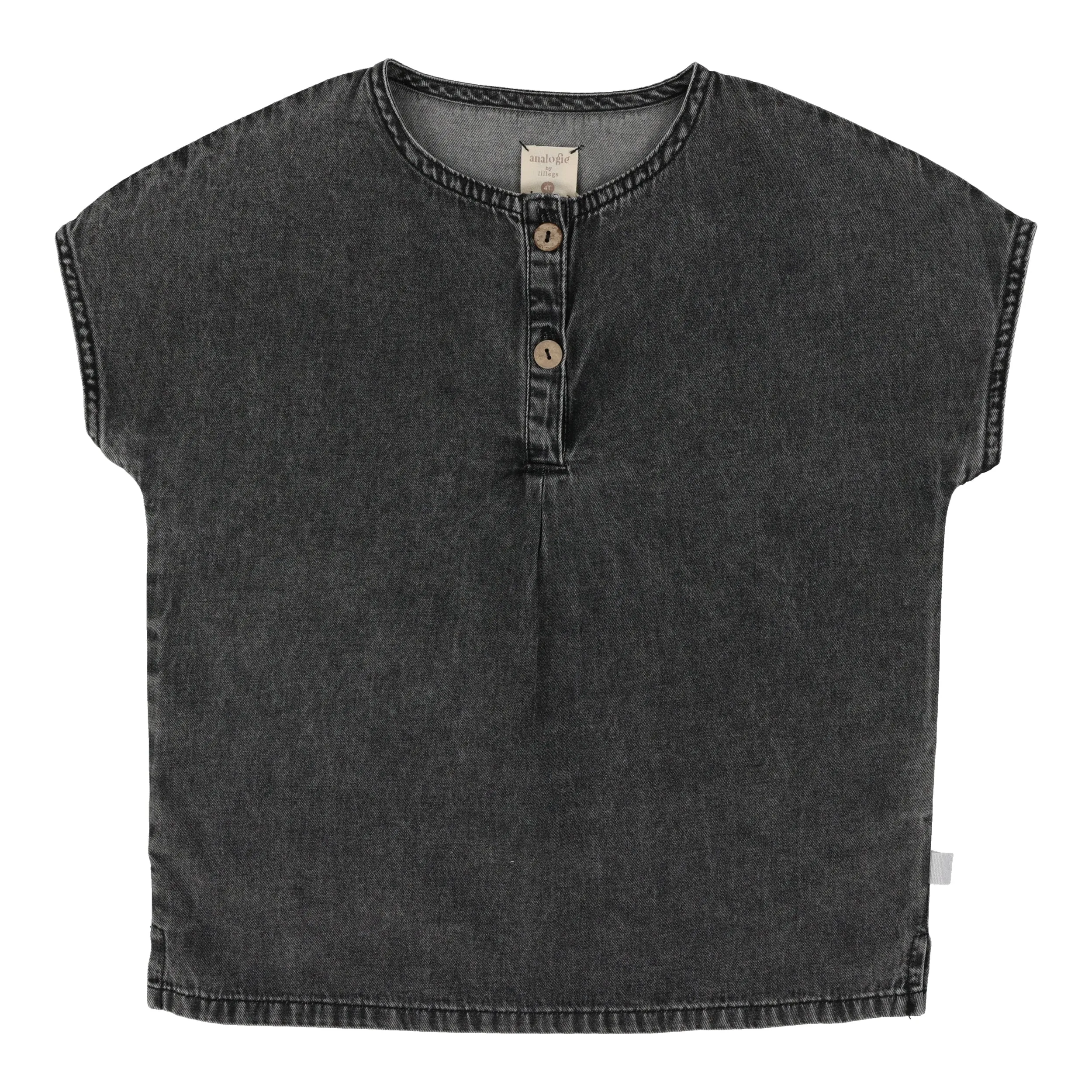 Analogie Stonewash Shirt - Black Wash