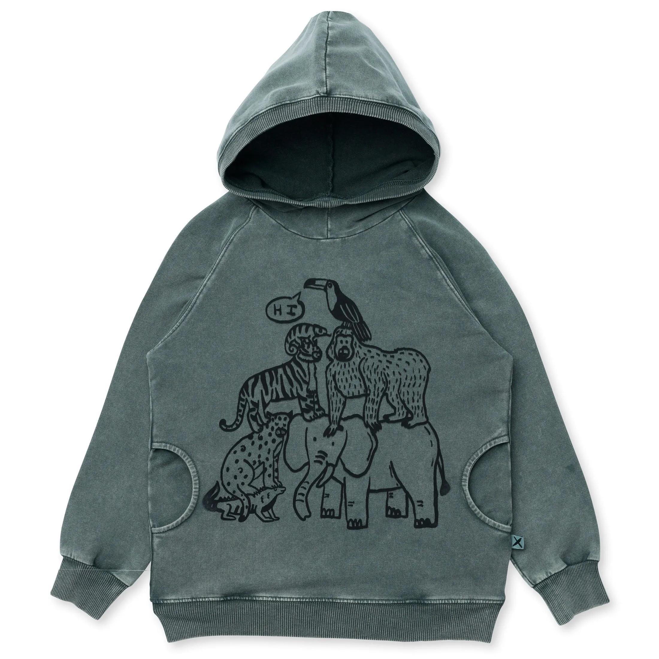 Animal Pile Up Hood
