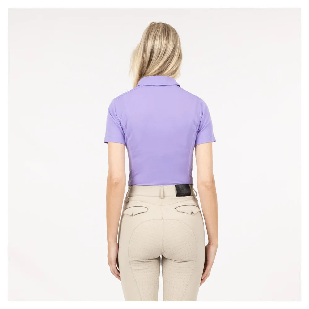 Anky Paisley Purple poloshirt
