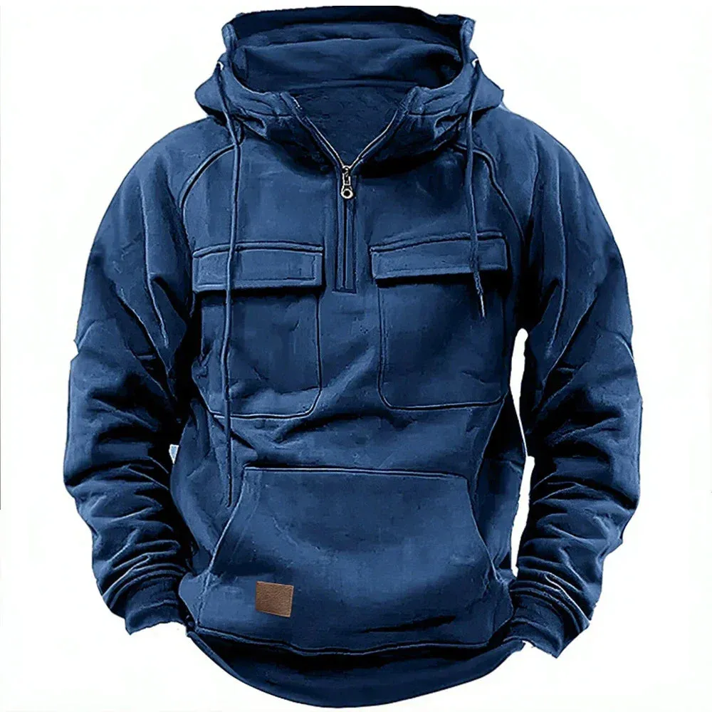 Artem™ | Casual Solid Color Body Fit Hoodies