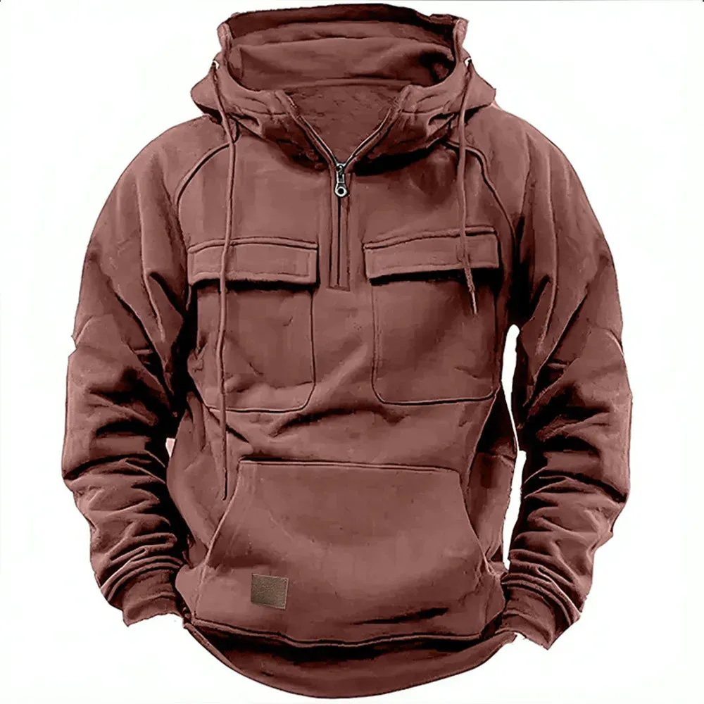 Artem™ | Casual Solid Color Body Fit Hoodies