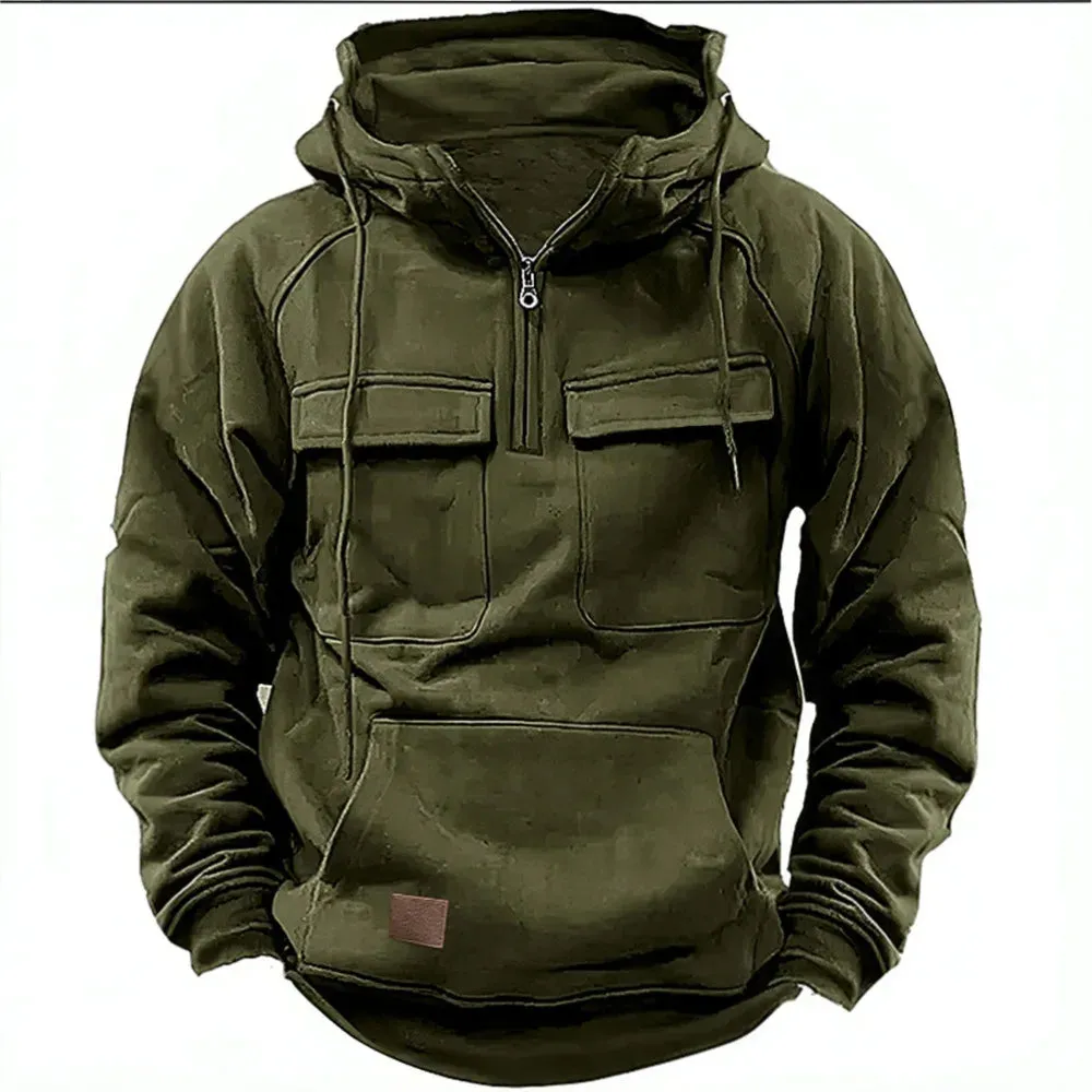 Artem™ | Casual Solid Color Body Fit Hoodies