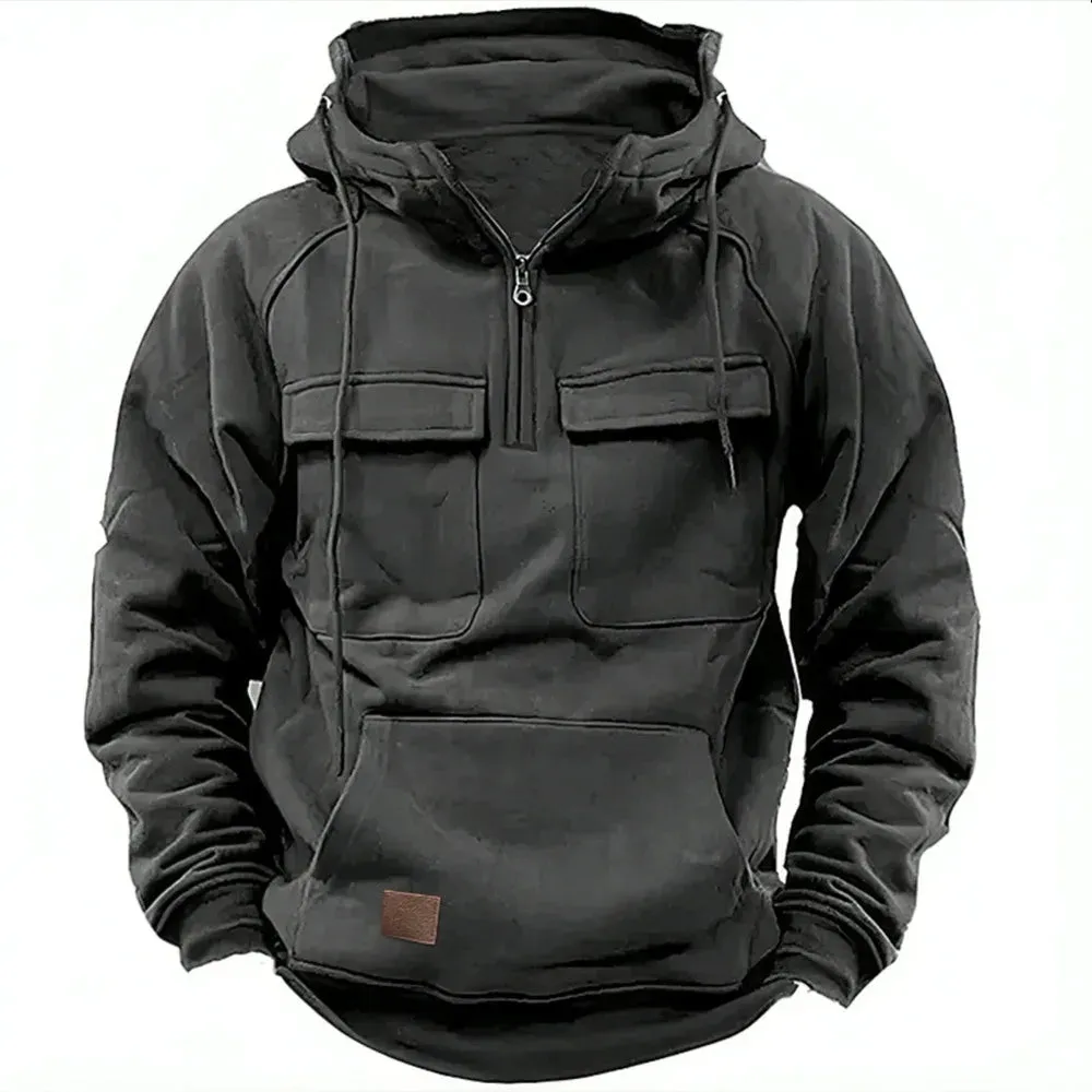 Artem™ | Casual Solid Color Body Fit Hoodies