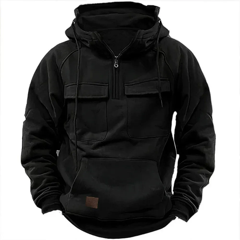 Artem™ | Casual Solid Color Body Fit Hoodies