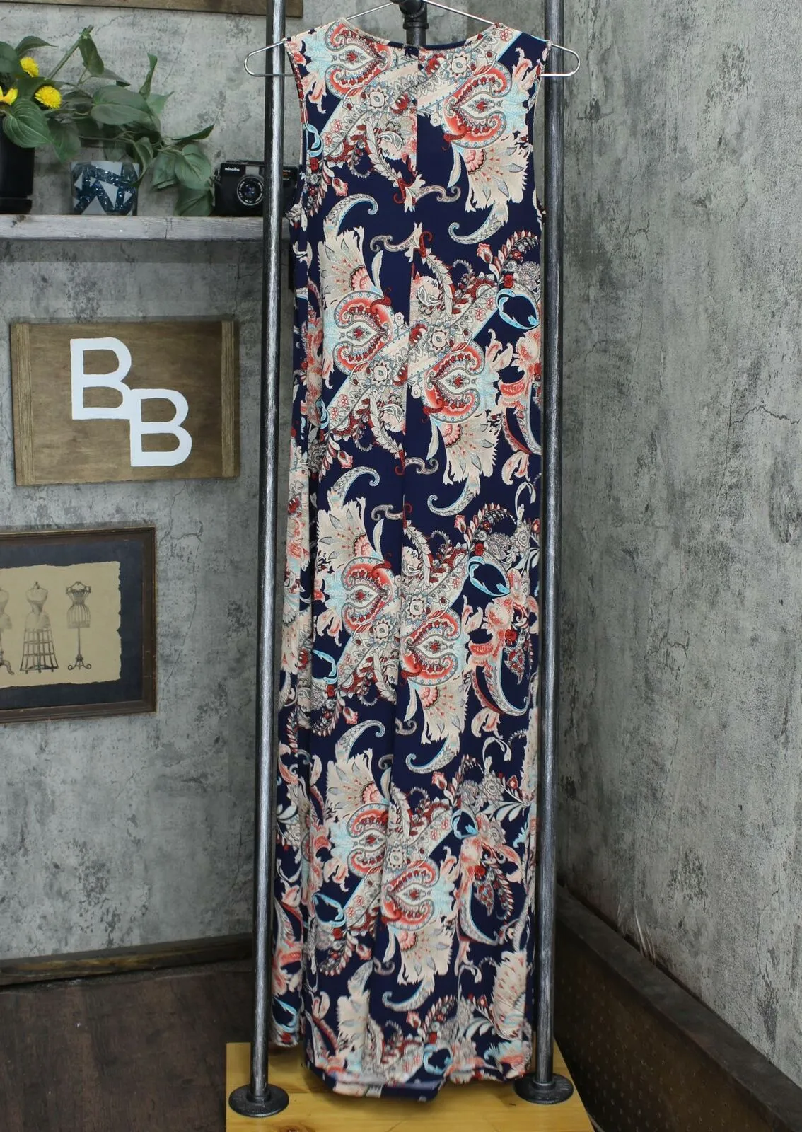 Attitudes by Renee Reg Set Of 2 Printed and Solid Maxi Dresses
