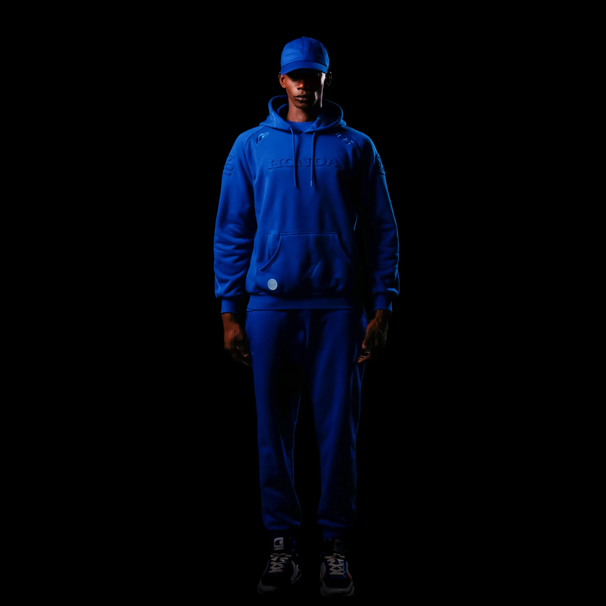 Autocannon x Honda Monochrome Sweat Pant H Blue
