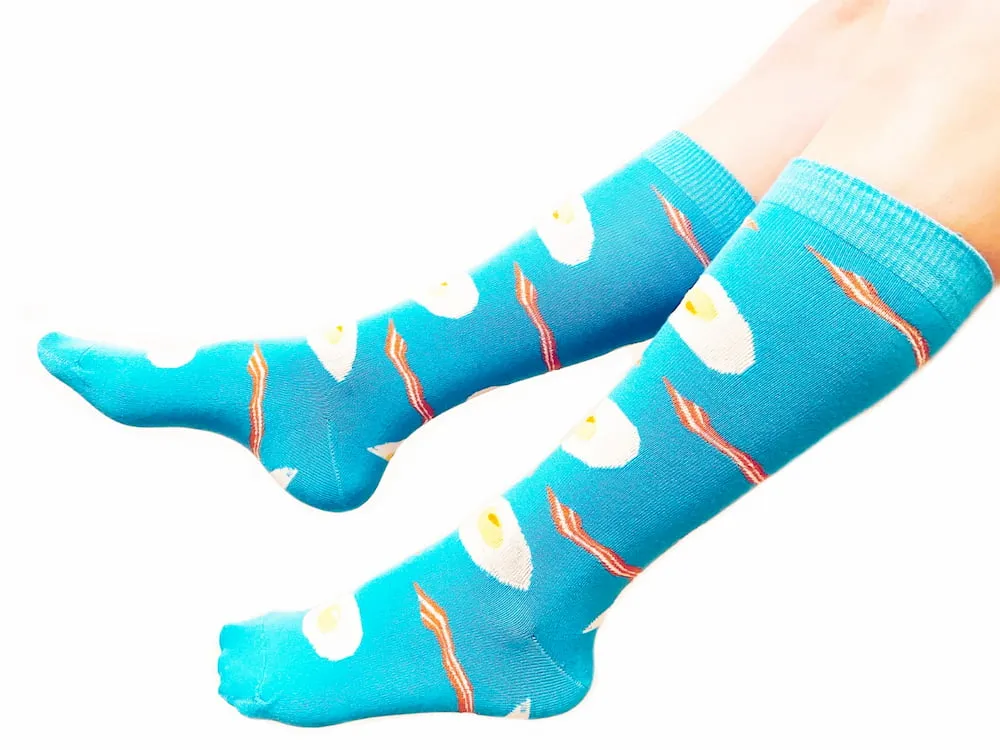 Bacon and Eggs Socks REPREVE