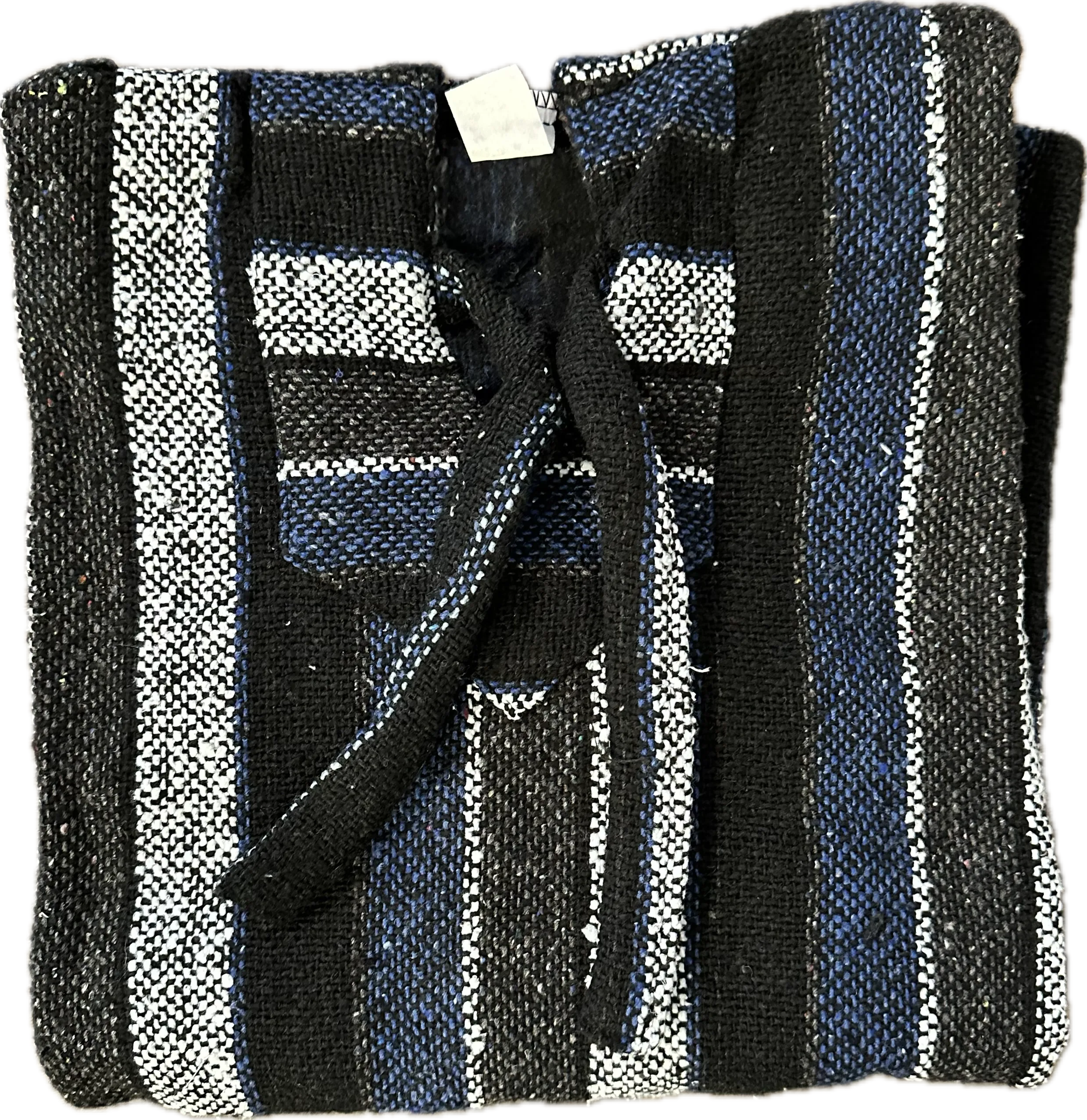 Baja Hoodie - Black/White/Gray/Blue