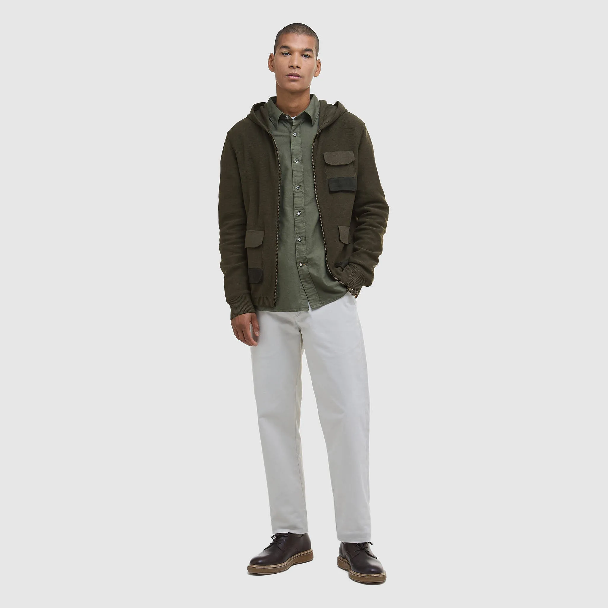 Barbour TOKITO Zip Outdoor Sweat Cotton Hoodie