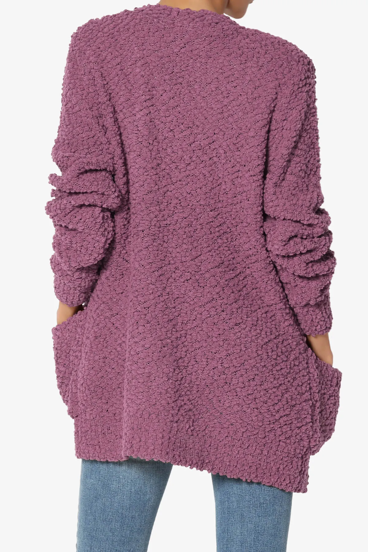Barry Button Teddy Knit Sweater Cardigan