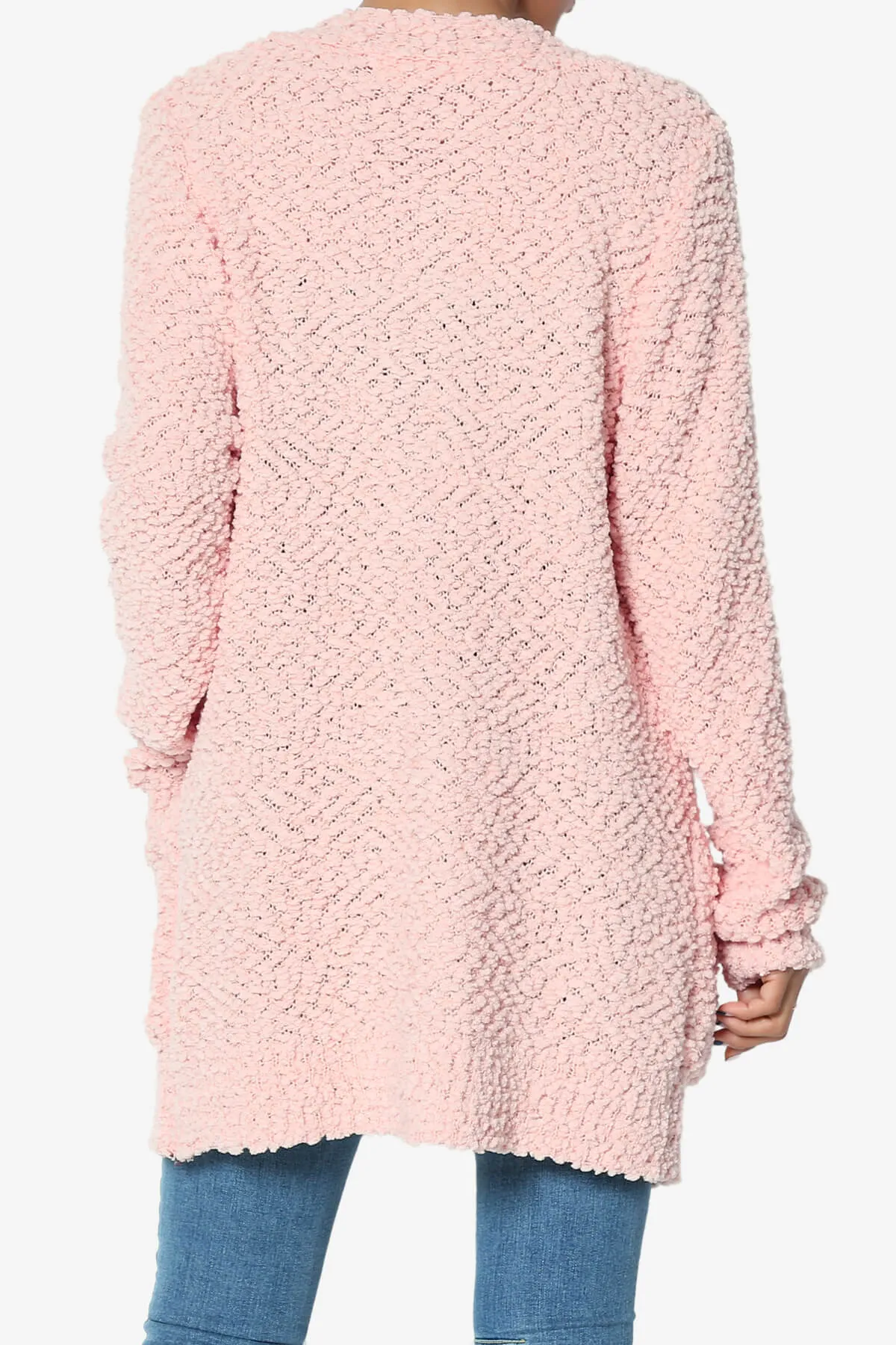 Barry Button Teddy Knit Sweater Cardigan