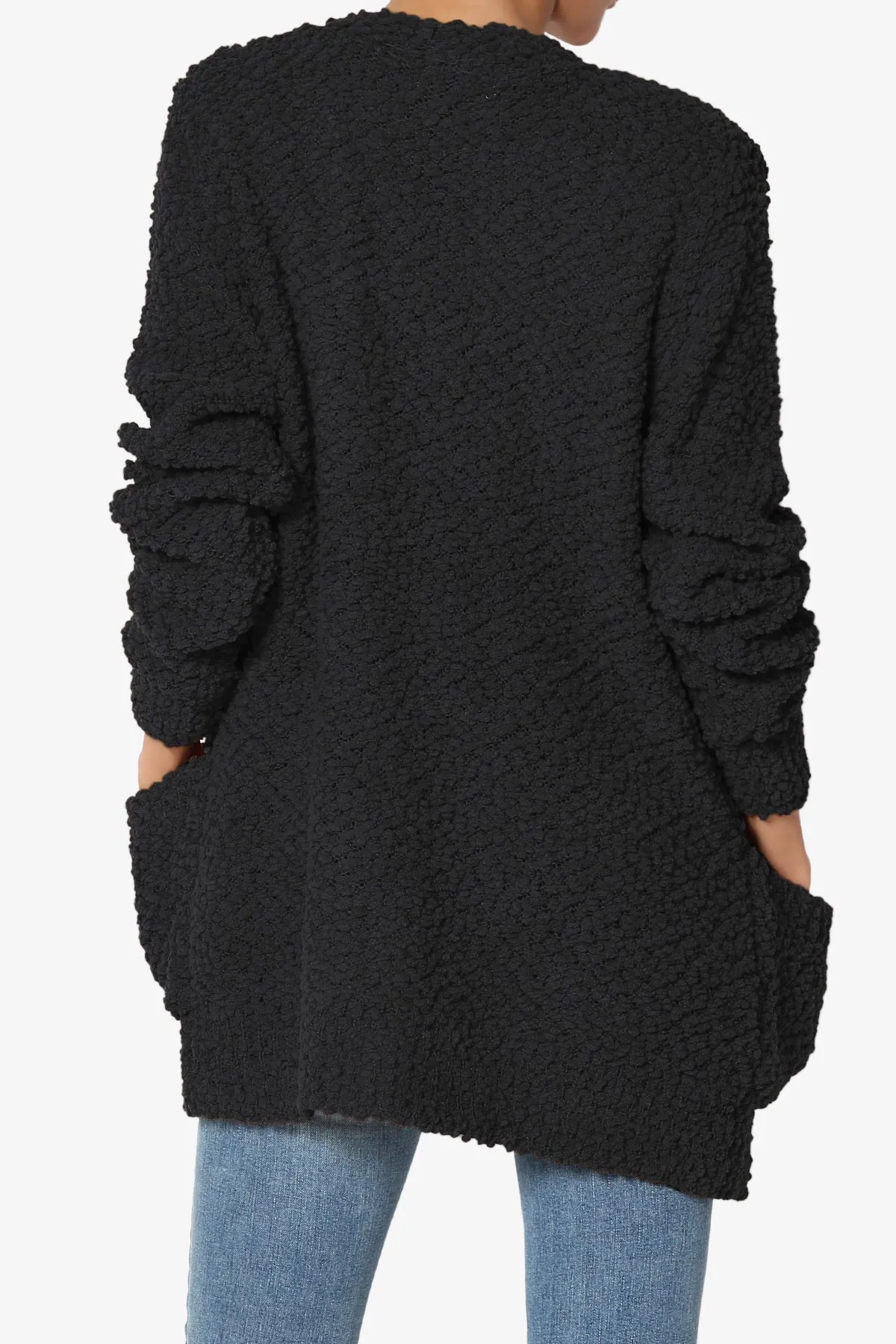 Barry Button Teddy Knit Sweater Cardigan