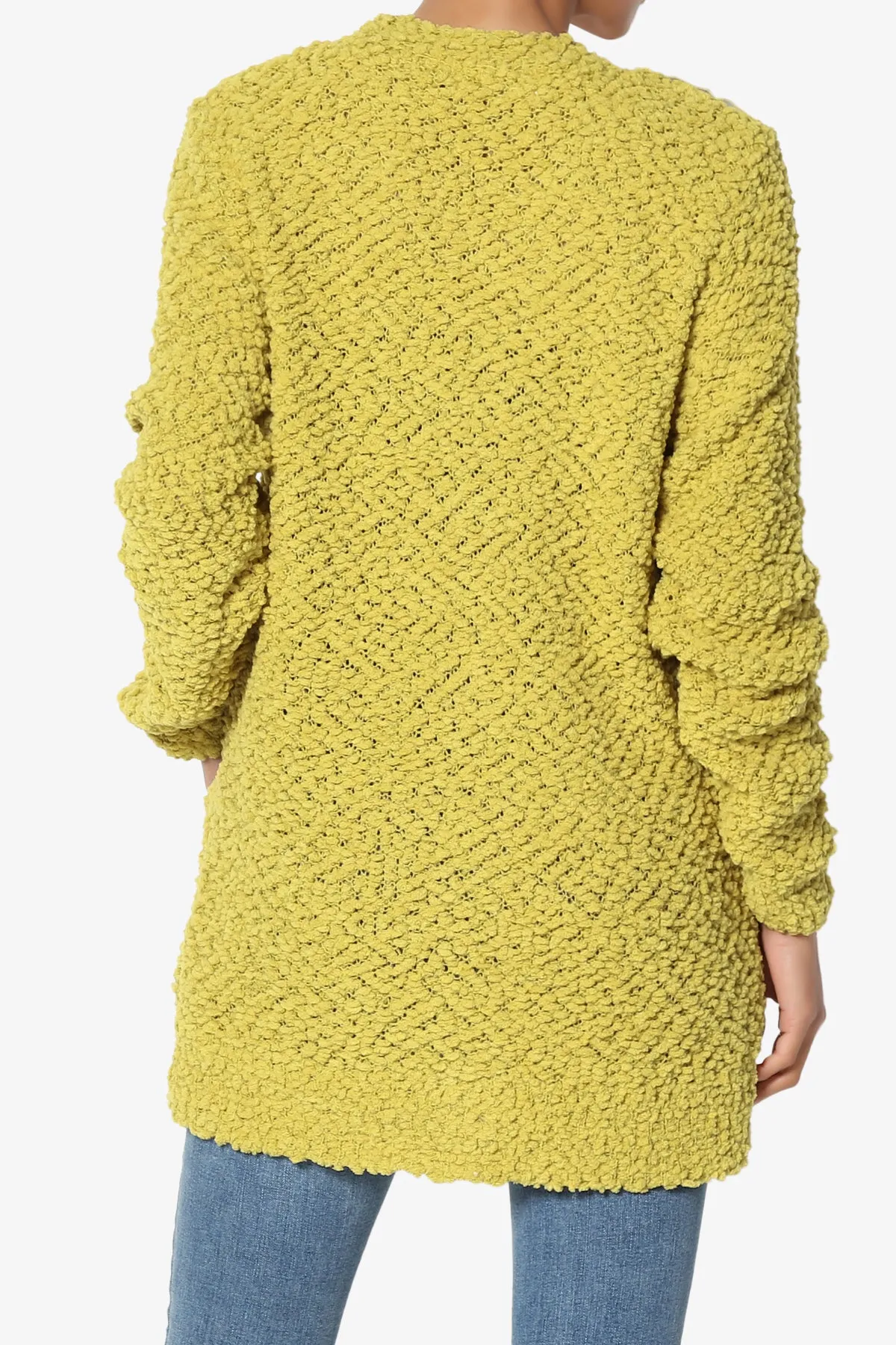 Barry Button Teddy Knit Sweater Cardigan