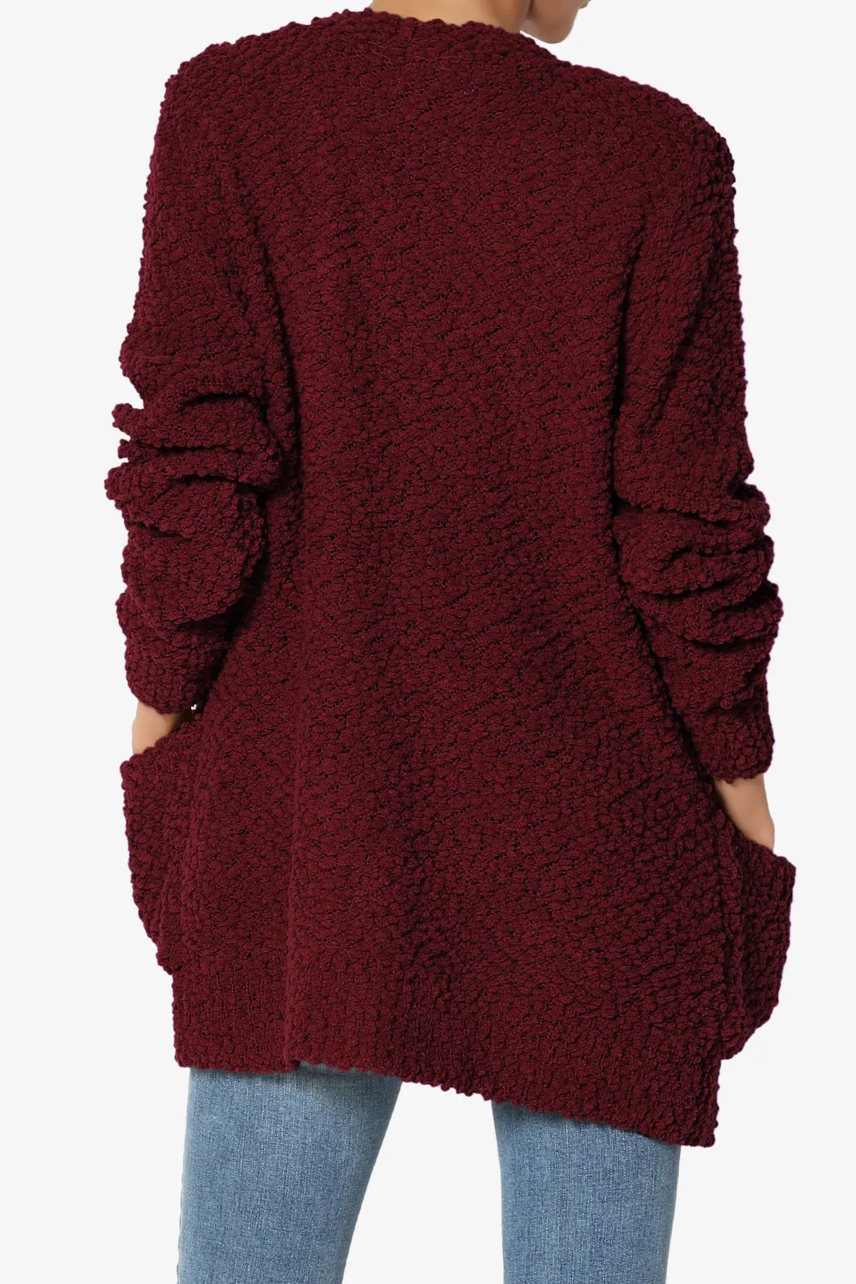 Barry Button Teddy Knit Sweater Cardigan
