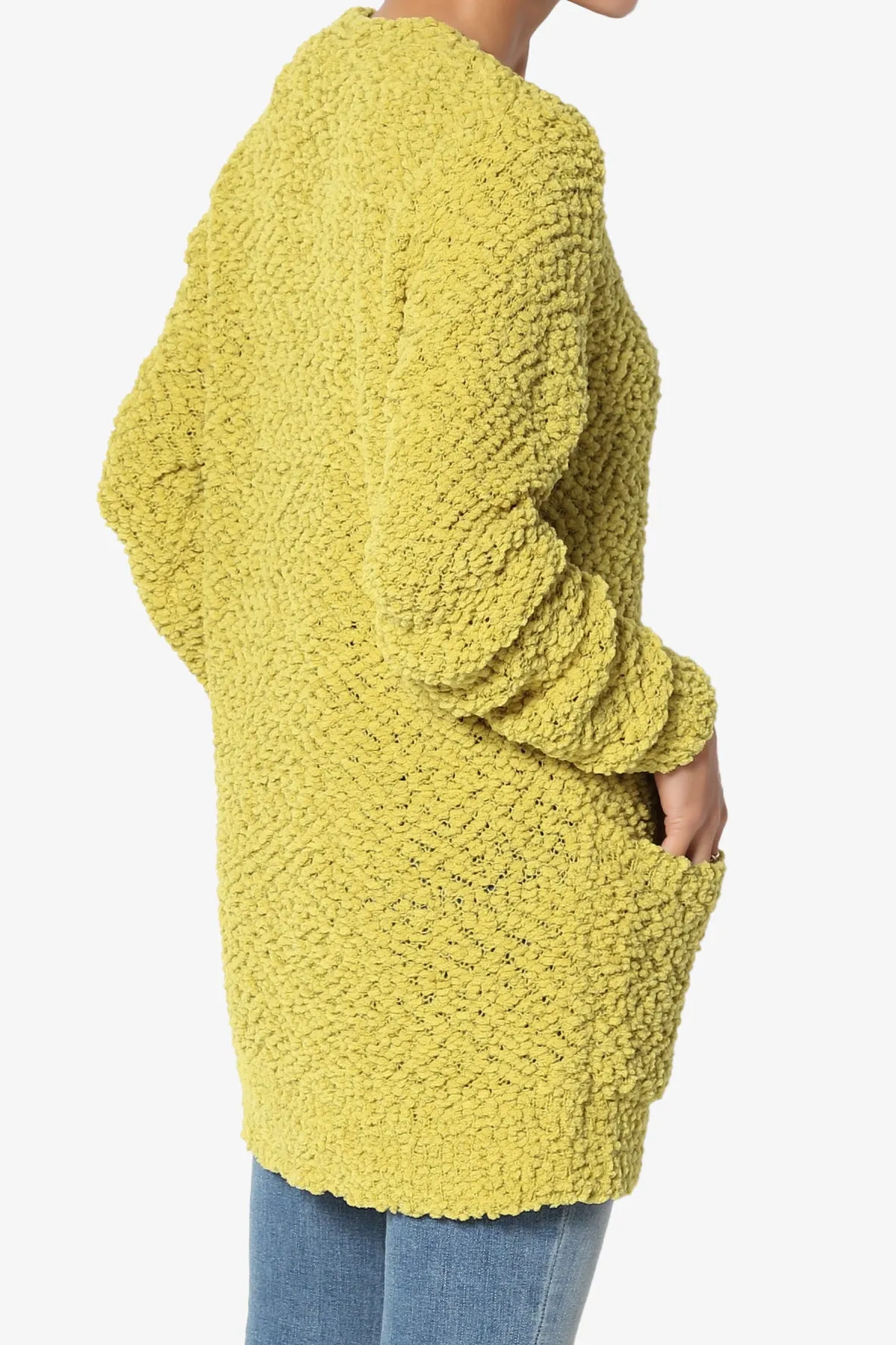 Barry Button Teddy Knit Sweater Cardigan