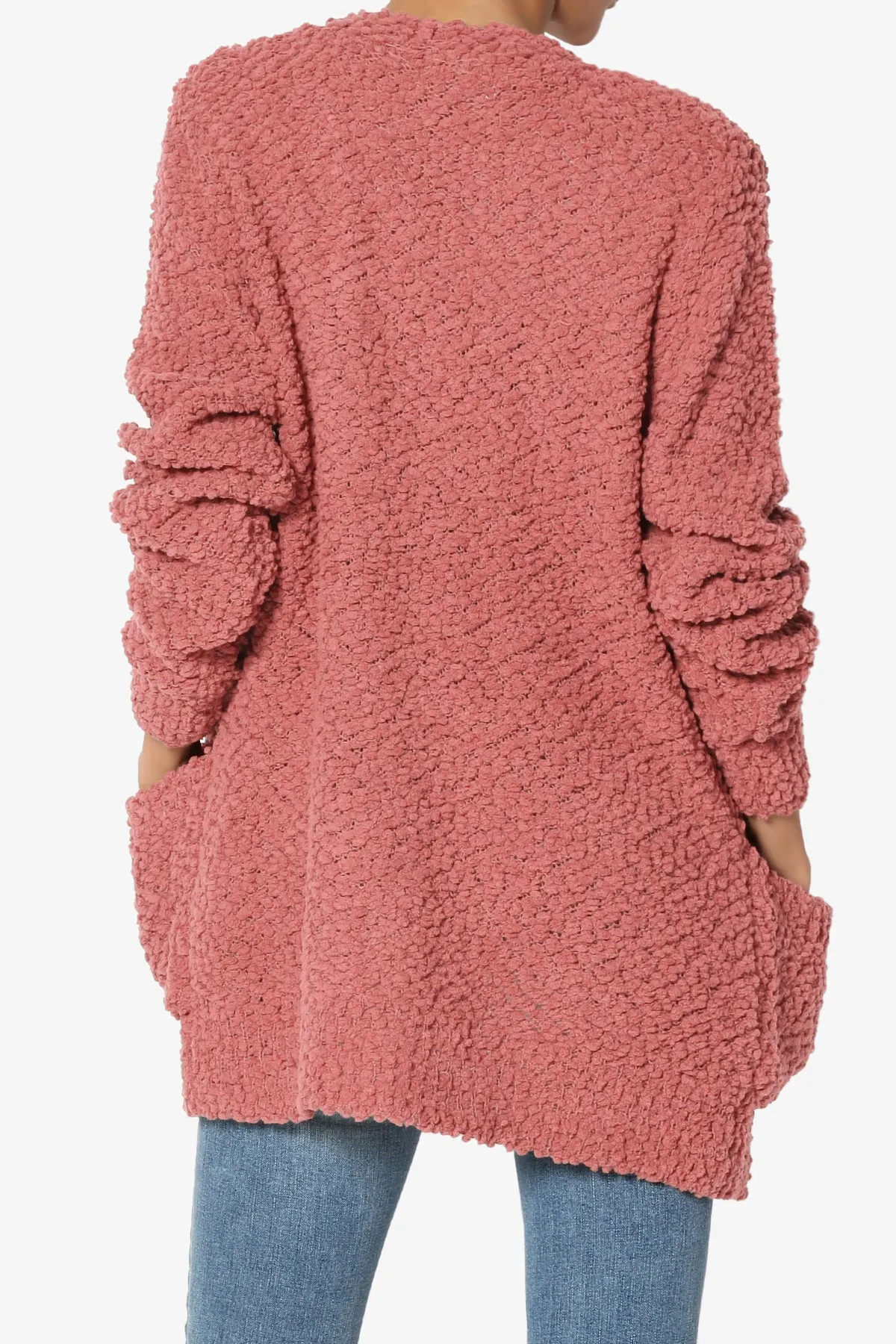 Barry Button Teddy Knit Sweater Cardigan