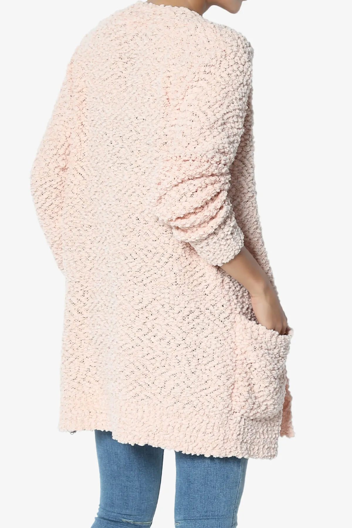 Barry Button Teddy Knit Sweater Cardigan